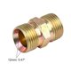 thumbnail image 3 of 2 piezas M18 x 1.5mm a M18 x 1.5mm Conector Adaptador de Tubería Recta para Coche, 3 of 5