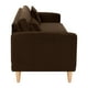 thumbnail image 5 of Sofa New Retro 3CG Felpa 05 Chocolate, 5 of 6