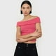 thumbnail image 3 of Polera Mujer Cuello Bote Color Rojo Corona, 3 of 5