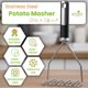 thumbnail image 2 of Triturador de Papas Spring Chef de Acero Inoxidable, 2 of 3