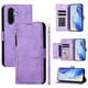 thumbnail image 4 of Funda Billetera Cremallera para Samsung Galaxy A36 5G con Porta Tarjetas, Soporte y Correa Morado, 4 of 5