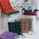 thumbnail image 4 of suxuMhao Cojín para Silla, 40x40x7cm Cojín de Asiento Verde Oscuro 1pza–almohadón Ideal para Silla de Oficina y Cojines para Silla de Cocina, Cojines de Asiento de Terciopelo Cristal Suave para, 4 of 4