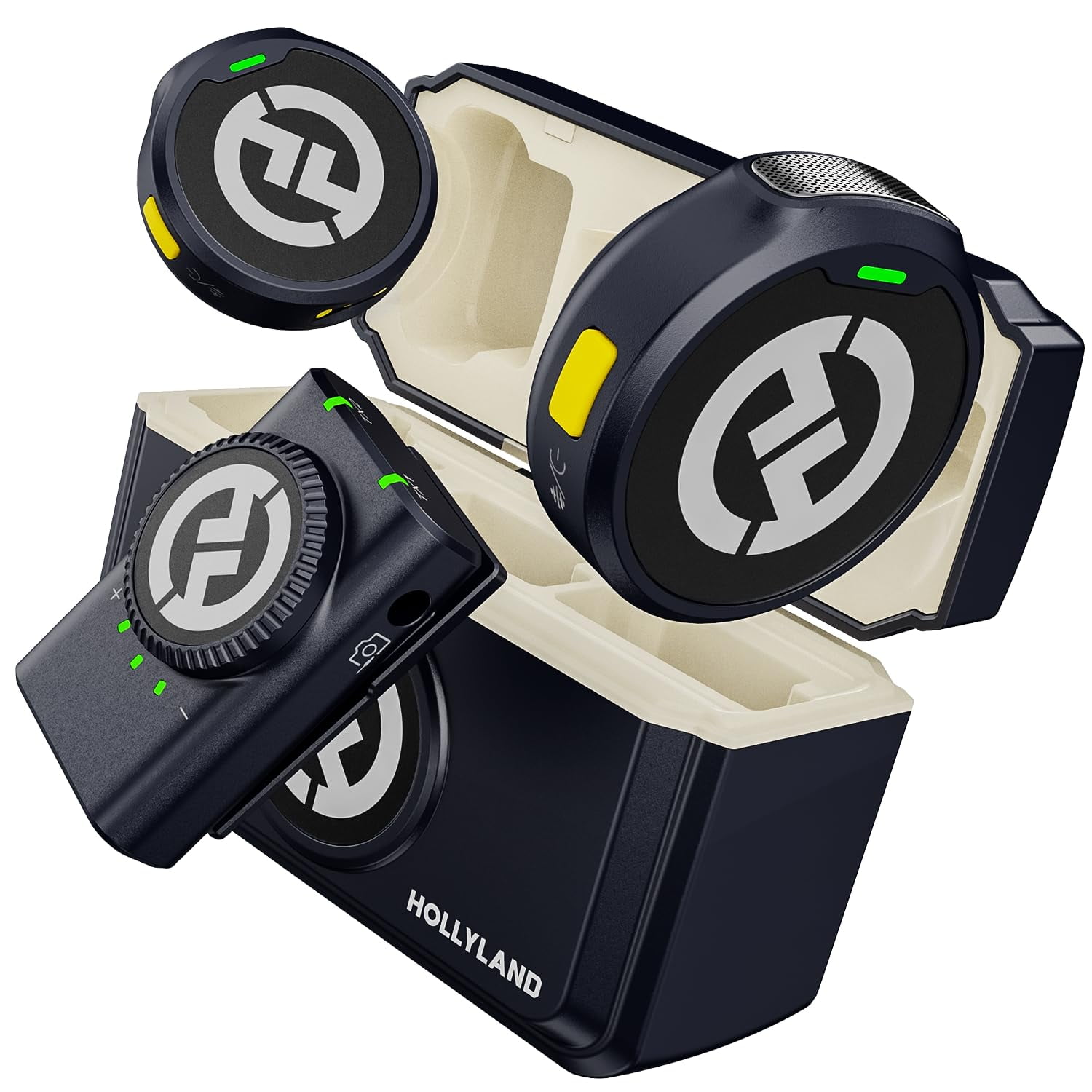 Hollyview - Micrófono Lavalier Inalámbrico Hollyland Lark M2 Para Cámara