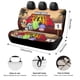 thumbnail image 2 of Patoaventuras-theme Car Rear Seat Covers Back Elastic Flexible Car Seat Covers Decorative Fits Most Cars 120x59x76cm, 2 of 6
