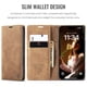 thumbnail image 3 of CaseMe Funda de Cuero para iPhone 16 Pro Max, Funda de Cuero Tipo Billetera con Tarjetero, Cierre Magnético, a Prueba de Golpes, Soporte, Funda Protectora para iPhone 16 Pro Max, Marrón, 3 of 12