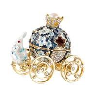 Ioensy - Caja Organizadora De Baratijas, Bonito Estuche Para Anillos, Soporte Para Colección De Centros De Mesa De Regalo