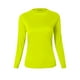 thumbnail image 1 of Polera Femenina Dry fit Manga Larga-Amarillo Fluor Talla XS, 1 of 3