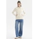 thumbnail image 4 of Polerón Mujer Abierto Hodie Crema, 4 of 4