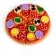 thumbnail image 1 of Pizza juguete de madera para armar y cortar #1, 1 of 3
