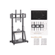 thumbnail image 5 of Soporte Tv Base Pedestal Con Ruedas Monitor 32 A 72p, 5 of 9