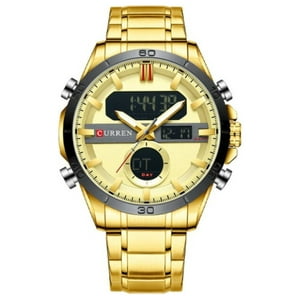 Reloj Analogo-Digital Dorado Curren 8384_4