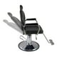 thumbnail image 5 of Sillon Barbero Silla Barberia Barbero Hidraulico Negro, 5 of 5