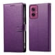 thumbnail image 1 of Funda para FOXDOCK Motorola Moto G55– Cuero Premium, 3 ranuras para tarjetas, Protección contra impactos, 1 of 5