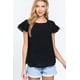 thumbnail image 1 of Top Tejido con Volantes y Gorra Corta, 1 of 5