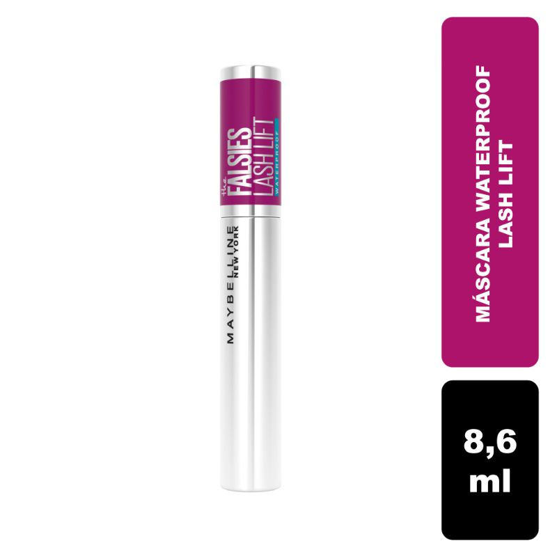 Máscara De Pestaña Falsies Lash Lift W Negro 1 un Maybelline