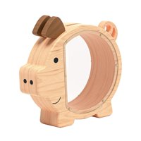 Bothyi - Hucha De Madera, Caja De Sombra Diy, Vitrina, Hucha Para Decoración, Adultos Y Niños