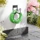 thumbnail image 3 of Soporte de manguera de jardín de metal negro - soporte de manguera de agua montado en la pared - colgador de manguera de trabajo pesado para manguera de agua manguera de vacío (1 paquete), 3 of 3
