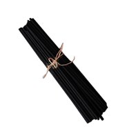 Magideal - Juego De Varillas Difusoras De Caña De 100 Uds., Varilla De Repuesto Para Difusor De Caña, Varilla De Caña De Ratán, Varilla Difusora De Caña De Fibra Negro