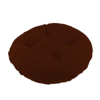 Magideal - Colchón Colgante De Silla De Huevo Almohadilla Colgante De Silla Redonda De Sillón Al Aire Libre Cojín Para La Oficina De Cocina Balcón De Balcón Casa Color Café