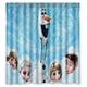 thumbnail image 1 of Cortina de ducha Frozen con ganchos (66 x 72 pulgadas), 1 of 3