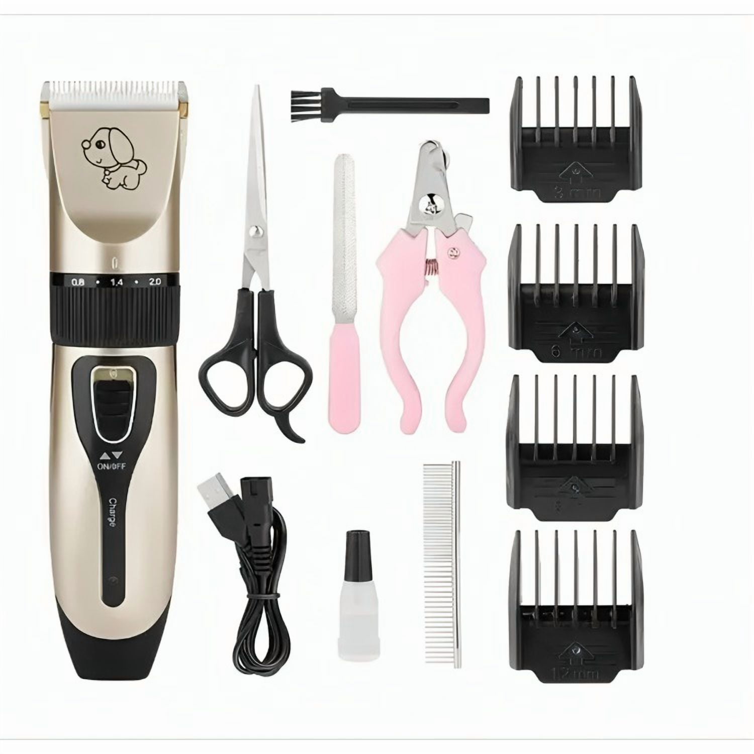 Genérico - Maquina Corta Pelo Perros Cortadora Usb Accesorios Gatos