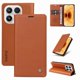 thumbnail image 1 of Funda Billetera de Cuero para Xiaomi 17 con Tarjetero y Soporte - Tapa Magnética Marrón, 1 of 5