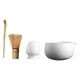thumbnail image 4 of 4x Juego De Batidores Matcha Accesorio De Ceremonia Retro Matcha Para Mesa Navideña Oficina Blanco, 4 of 5