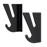 Ioensy - Soporte De Pared Para Monopatín, Colgador De Snowboard Para Tabla De Patín Longboard, Interior, Negro