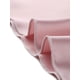 thumbnail image 5 of INSPIRE CHIC Camisón de Satén para Mujer con Cuello en V, Sin Mangas, Maxi Camisón con Tirantes Ajustables y Detalle de Pliegues, Vestido de Ropa de Dormir Sedoso XX-Large Rosa Claro, 5 of 6