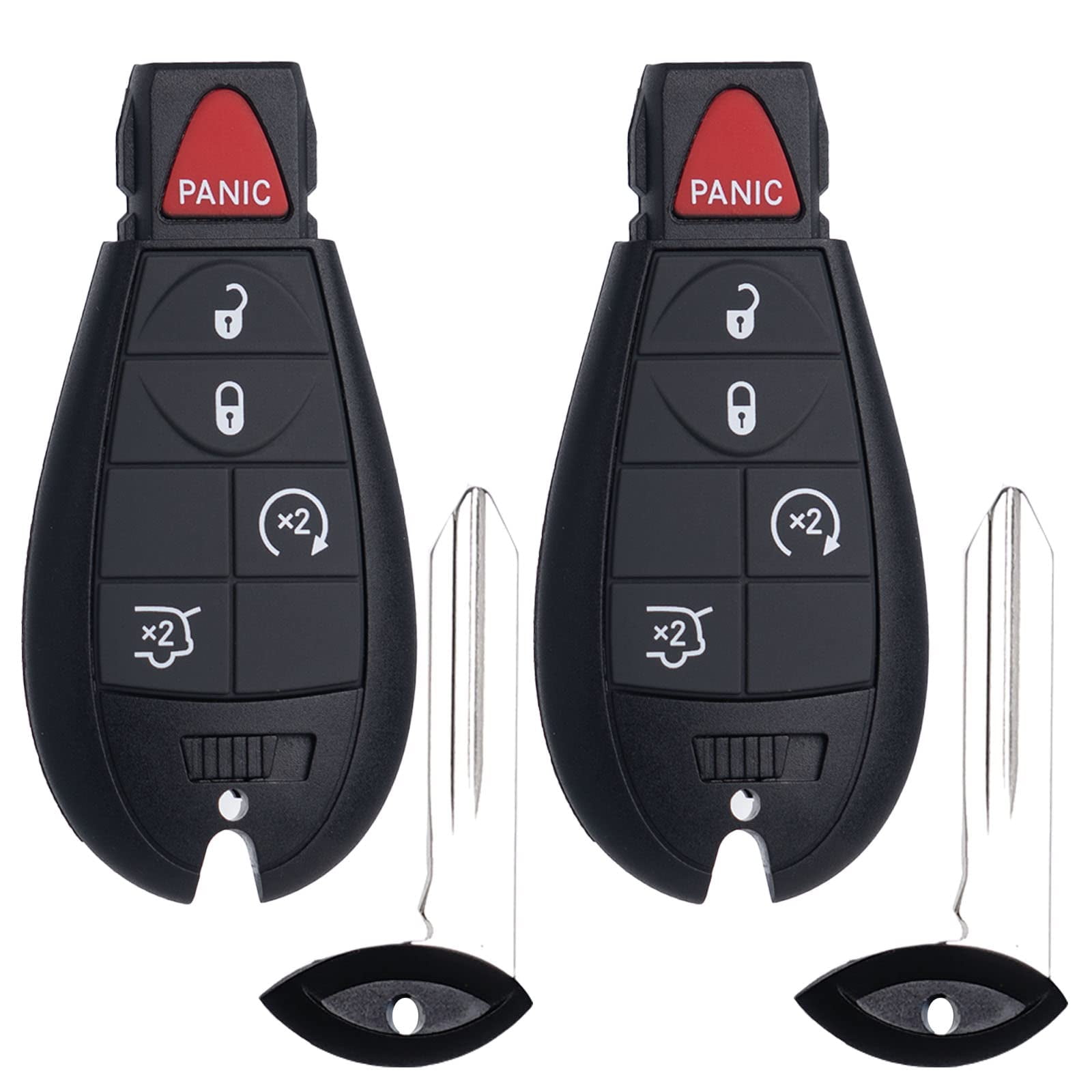Supaland - Llavero Remoto De Repuesto Fobik Para Jeep Grand Cherokee