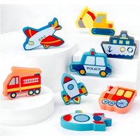 Genérico - Rompecabezas Numerico Letras Figuras Educativo Niños Lau