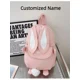 thumbnail image 1 of Personalized Bag Name Baby Gift Custom Name Bag Girl Bag With Name Kids Custom Name Lightweight Rabbit pop Bag backpack ﻿, 1 of 3