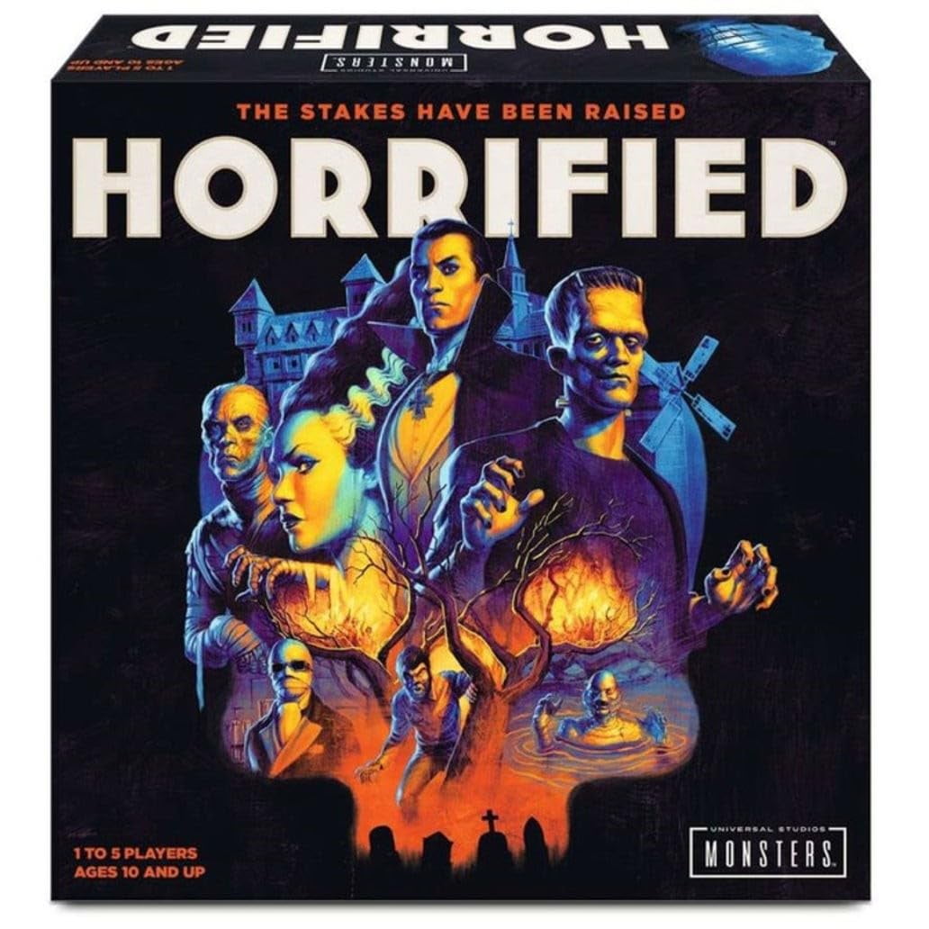 Juego De Mesa Ravensburger Horrified Universal Monsters Age 10+