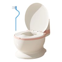 Magideal - Orinal Para Bebé, Inodoro Para Niños, Cómodo Con Almacenamiento De Toallitas, Asiento De Inodoro Para Bebés Con Sensación Real Para Dormitorio, Bebés, Asiento Pp Rosa