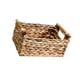 thumbnail image 1 of Cesta De Almacenamiento Hecha A Mano Cesta De Jacinto De Agua Maciza Para Cocina Hogar Escritorio Mediano, 1 of 5