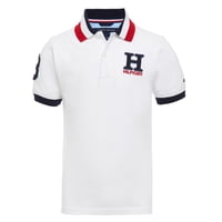 Polo Tommy Hilfiger Para Niños Stretch Ivy White 2T