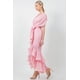 thumbnail image 5 of Vestido Midi con Volantes y Lazo en la Cintura, 5 of 5