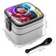 thumbnail image 2 of Kylian Mbappé Fiambrera de Doble Capa, Contenedor de Almuerzo Portátil Apilable, Almacenamiento de Alimentos Hermético a Prueba de Fugas, 1000ml, 2 of 6