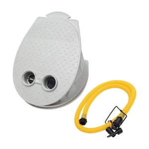 Ioensy - Bomba De Pie Universal Multiusos Para Kayak, Para Botes Inflables, Con Manguera De 143 Cm