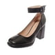 thumbnail image 1 of Zapato Tacón Negro Vía Franca, 1 of 5