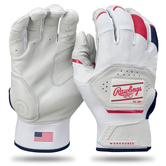 Rawlings | Guantes de Bateo para Adultos Workhorse | EE.UU. | Talla M