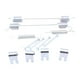 thumbnail image 1 of Kit De Montaje De Zapatas De Freno De Alto Rendimiento Kit974 Para Ford Focus 2004-2022, 1 of 3