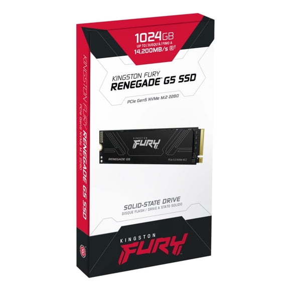 SSD NVMe Kingston FURY Renegade G5 1TB PCIe 5.0