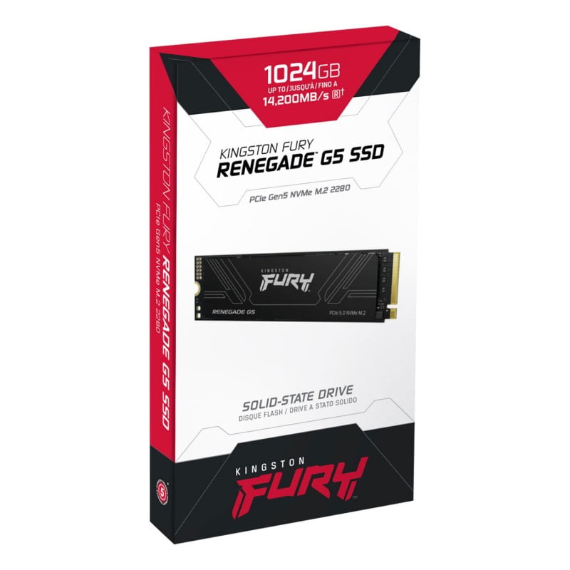 Eyl Store - Ssd Nvme Kingston Fury Renegade G5 1tb Pcie 5.0