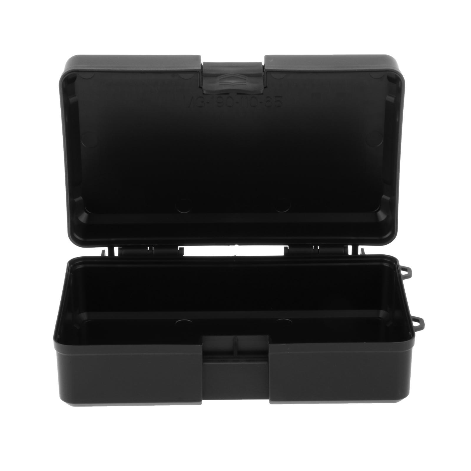 Ioensy - Caja De Herramientas Caja De Almacenamiento Portátil Para Equipos Electrónicos De Electricista En El Lugar De Trabajo 19 Cm X 11 Cm X 3,2 Cm