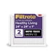 thumbnail image 1 of Filtro de aire HVAC Filtrete 60x60x2 cm MERV 12, paquete de 2, 1 of 9
