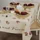 thumbnail image 4 of Mantel DII Rustic Autumn Leaves 100% algodón 152 x 264 cm, 4 of 4