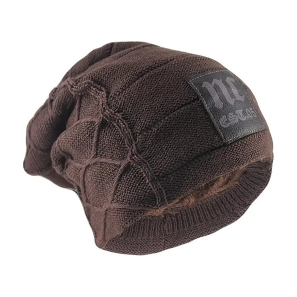 Gorro Invierno Hombre de Lana con Forro Moda Masculina