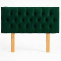 Ethan Desing - Respaldo Classic Line Buttons 2 Plazas Color Verde