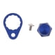 thumbnail image 4 of carrete de pesca manejar piezas de reparación tornillo de carrete baitcasting azul - mano izquierda, 4 of 5